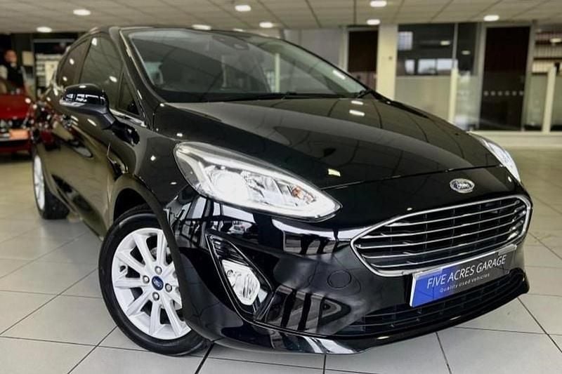Black Used 2021 Ford Fiesta Titanium Hatchback | £8,699 (Good price) - Image 1/1