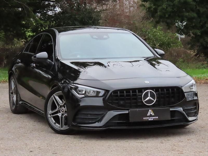 Used Mercedes CLA220 AMG Line Premium 2019 Black Sedan
