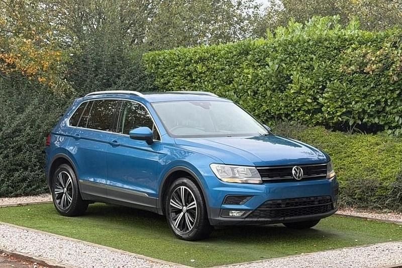 Blue Used 2018 VW Tiguan SE SUV | £10,495 (Good price) - Image 1/1