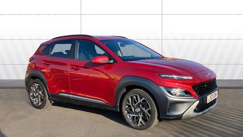 Used Hyundai Kona Premium 141 HP (103 kW) 2021 Red SUV