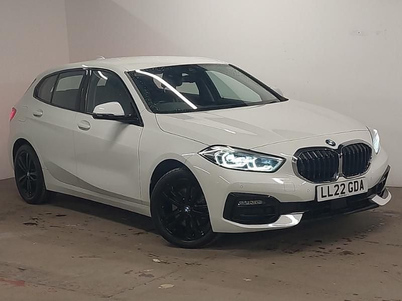White Used 2022 BMW 116 Sport Line Hatchback | £19,998 (Fair price) - Image 1/4