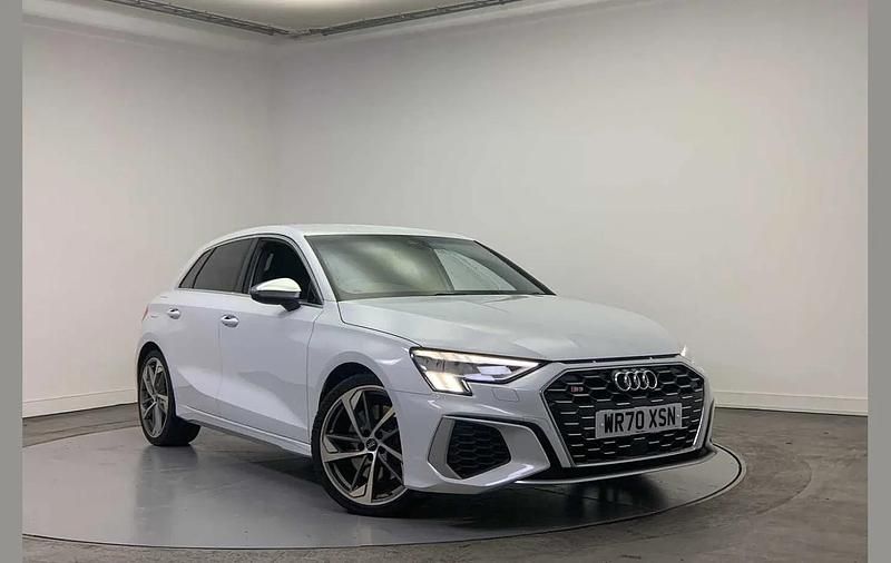Used Audi S3 Sportback Comfort 310 HP (228 kW) 2021 White Hatchback