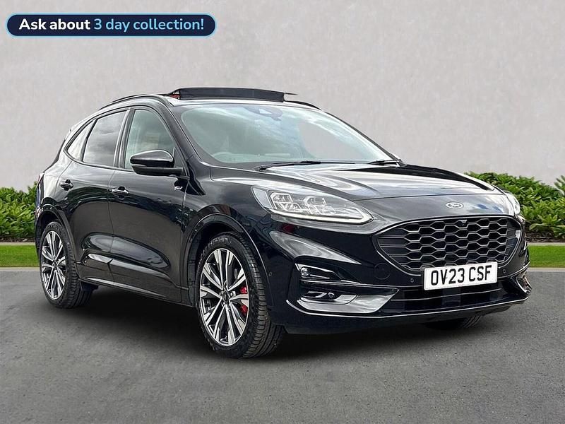Black Used 2023 Ford Kuga ST-Line X SUV | £23,458 (Fair price) - Image 1/4