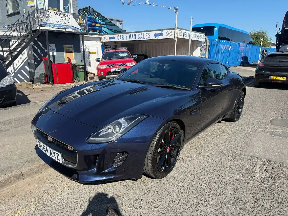 Used Jaguar F-Type Supercharged 2014 Blue Coupe
