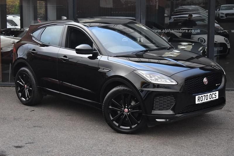 Black Used 2020 Jaguar E-Pace R-Dynamic SUV | £16,990 (Fair price) - Image 1/4