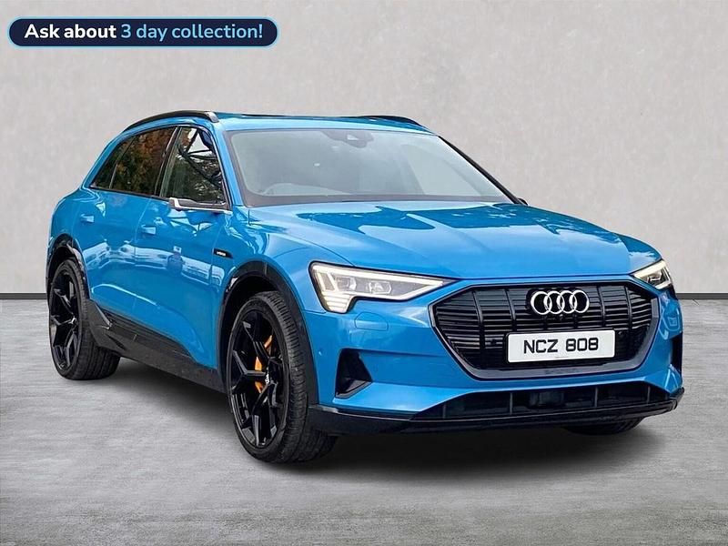 Blue Used 2019 Audi e-tron SUV | £20,911 (Expensive) - Image 1/4