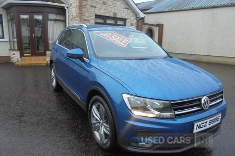 Used VW Tiguan Match 150 HP (110 kW) 2019 Blue SUV