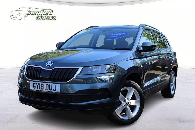 Grey Used 2018 Skoda Karoq SE SUV | £10,695 (Fair price) - Image 1/4