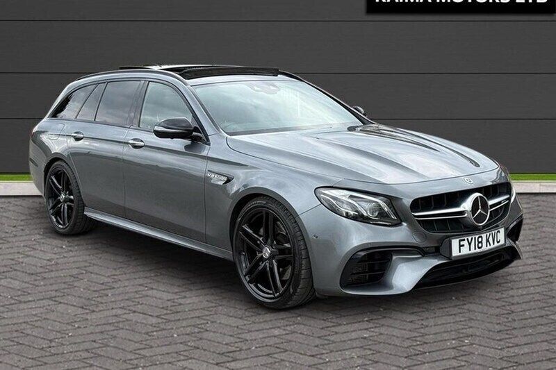 Grey Used 2018 Mercedes E63 AMG Premium Estate | £34,969 (Expensive) - Image 1/1