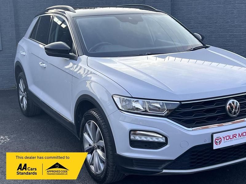 Used VW T-Roc Design 115 HP (84 kW) 2019 Silver SUV