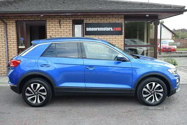 Used VW T-Roc Active 2021 Blue SUV