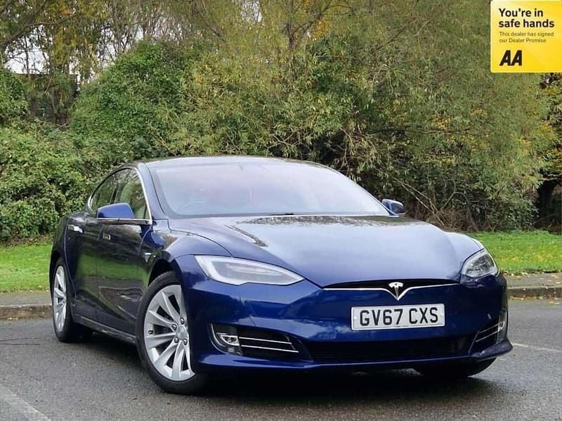 Blue Used 2018 Tesla Model S Hatchback | £15,595 (Fair price) - Image 1/4