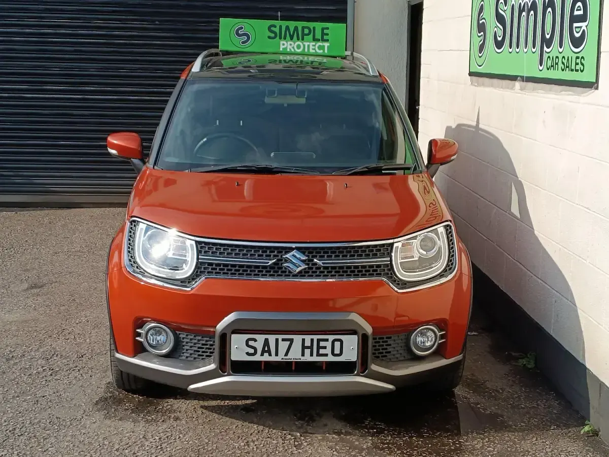 Used Suzuki Ignis SZ5 90 HP (66 kW) 2017 Orange/black SUV