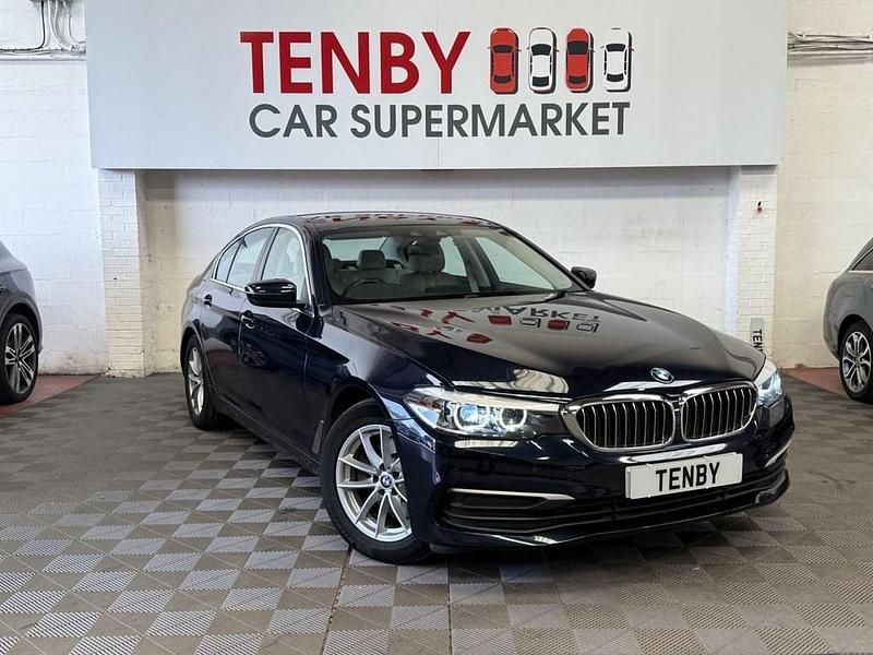 Blue Used 2019 BMW 520 Sedan | £16,495 (Super price) - Image 1/3