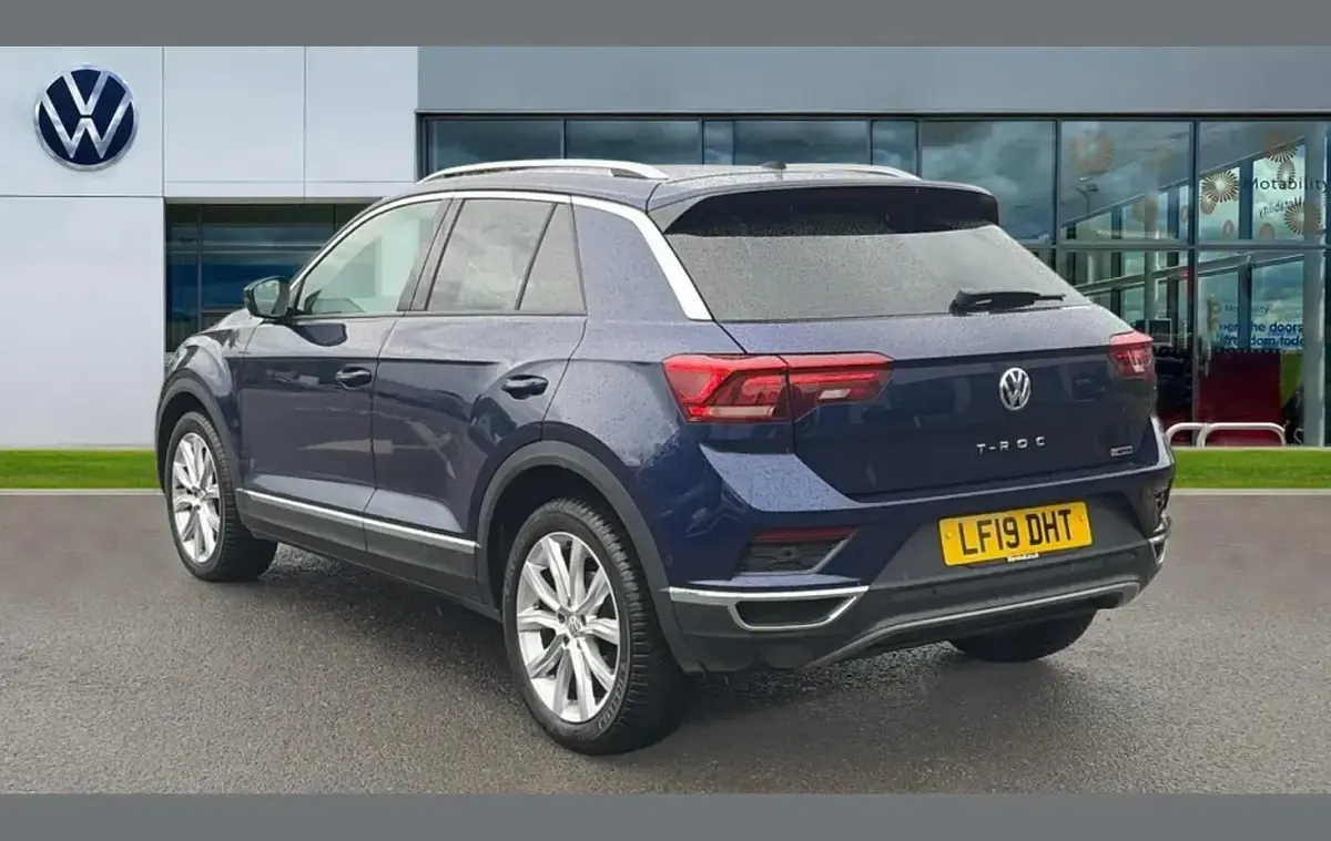 Usado VW T-Roc SEL 190 HP (139 kW) 2019 Azul SUV