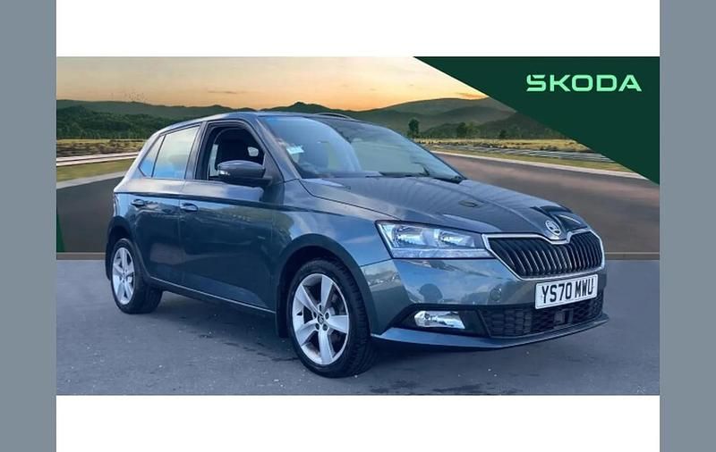 Grey Used 2021 Skoda Fabia SE Hatchback | £10,495 (Fair price) - Image 1/4