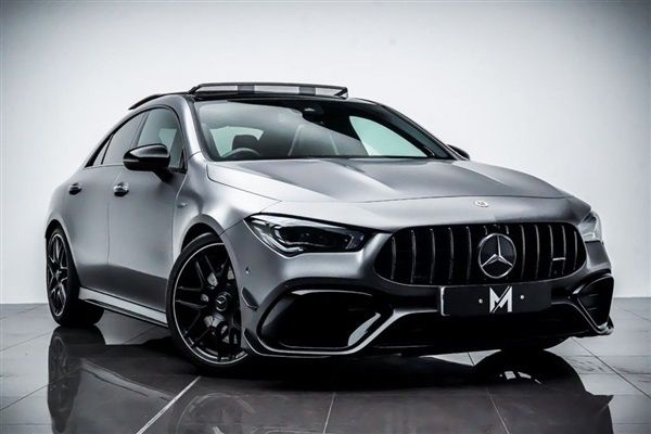 Grey Used 2022 Mercedes CLA45 AMG AMG Coupe | £42,995 (Fair price) - Image 1/4