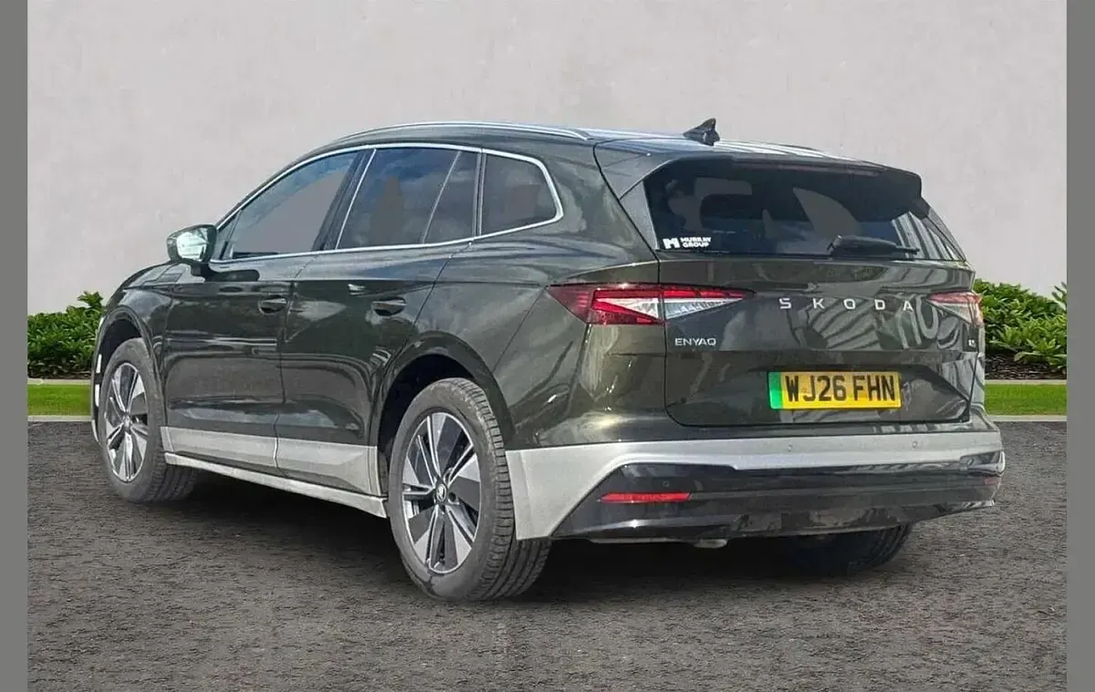 Used Skoda Enyaq iV 210 kW (286 HP) 2026 Olive green metallic SUV