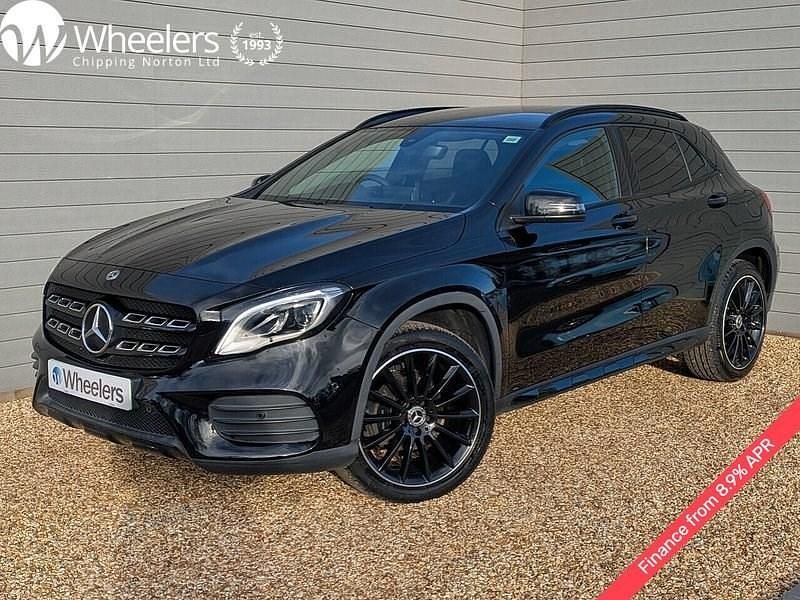 Used Mercedes GLA200 AMG line 156 HP (114 kW) 2019 Black SUV