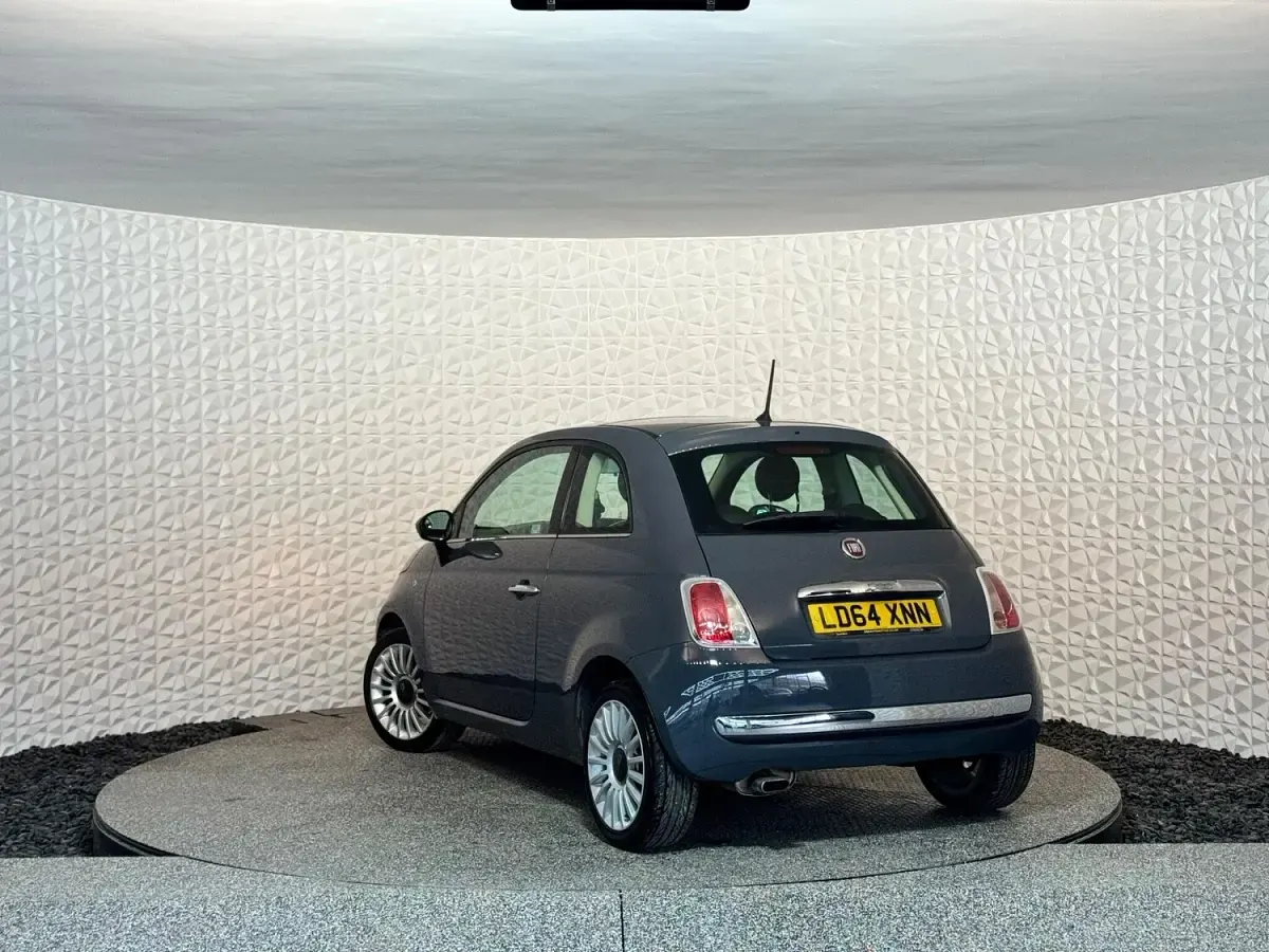 Used Fiat 500 Lounge 69 HP (50 kW) 2014 Grey Hatchback