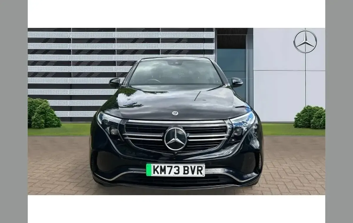 Used Mercedes EQC400 AMG Line Premium 300 kW (408 HP) 2023 Black SUV