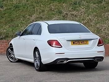 Used Mercedes E200 AMG line 184 HP (135 kW) 2019 White Sedan