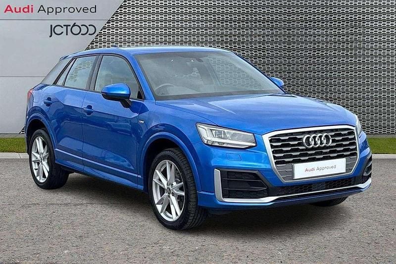 Blue Used 2018 Audi Q2 S-Line SUV | £14,760 (Fair price) - Image 1/4
