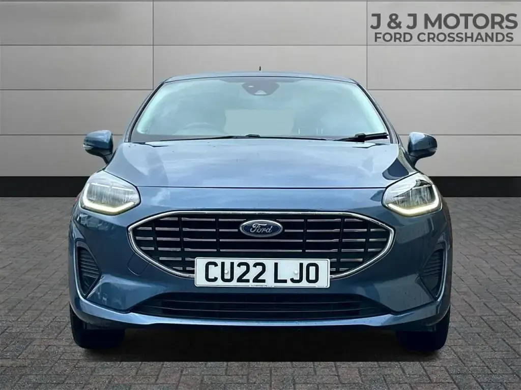 Used Ford Fiesta Titanium 2022 Blue Hatchback