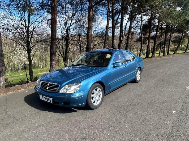 Used Mercedes S320 1999 Blue Sedan