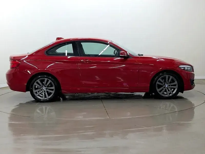 Begagnad BMW 218 Sport Line 2018 Röd Sportkupé