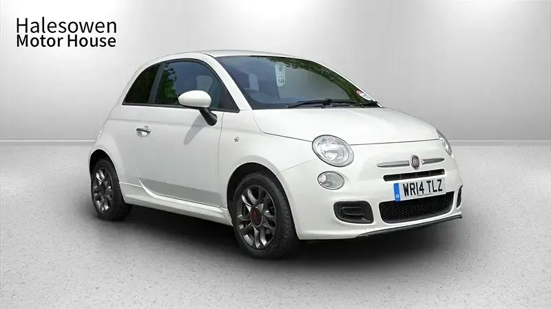 Used Fiat 500 S 69 HP (50 kW) 2014 White Hatchback