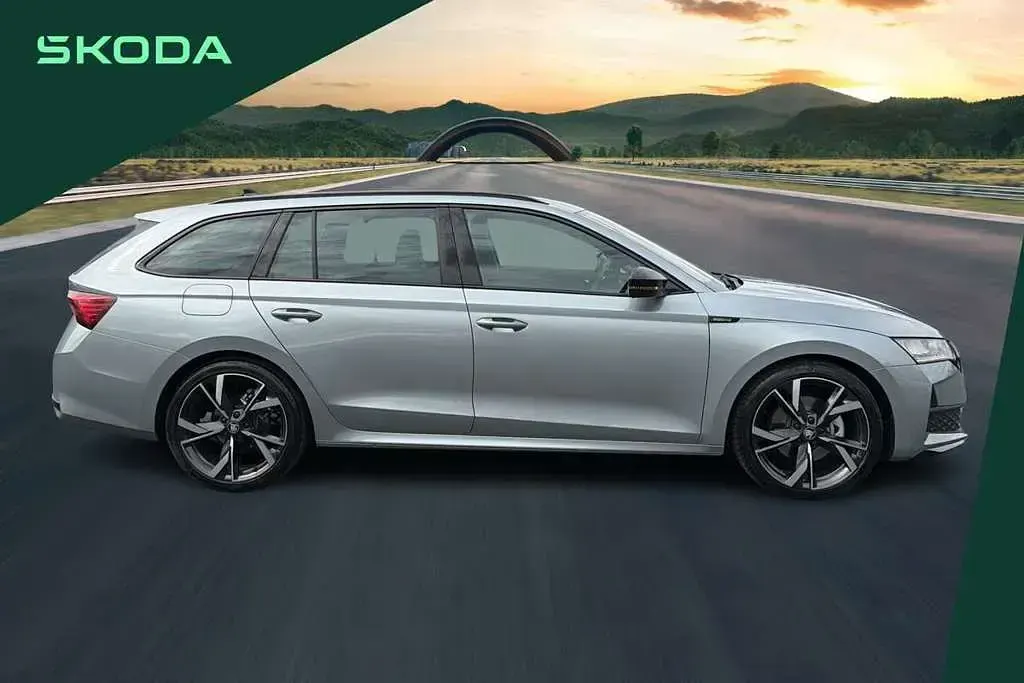Used Skoda Octavia SportLine 150 HP (110 kW) 2026 Silver Estate