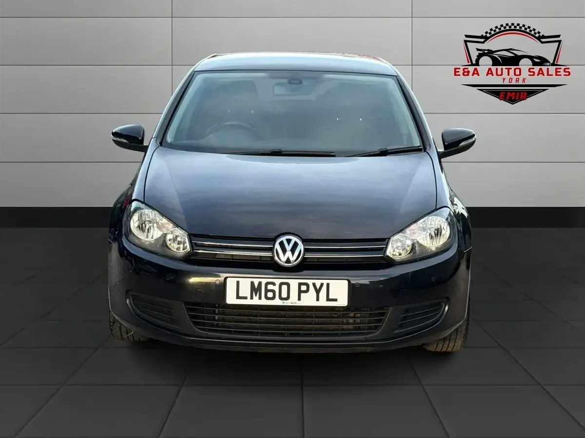 Used VW Golf VI SE 105 HP (77 kW) 2010 Black Hatchback