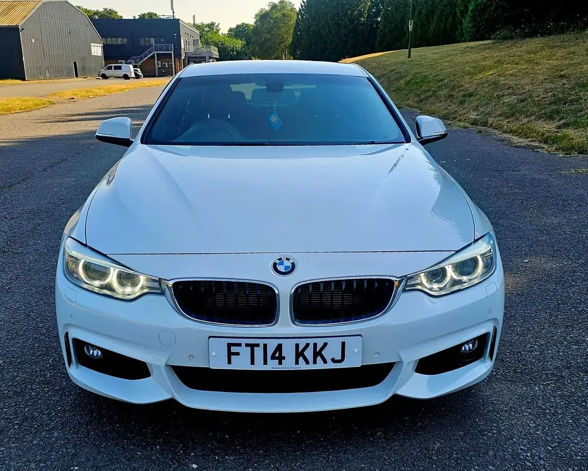 Used BMW 420 Coupé M Sport 2014 White Coupe
