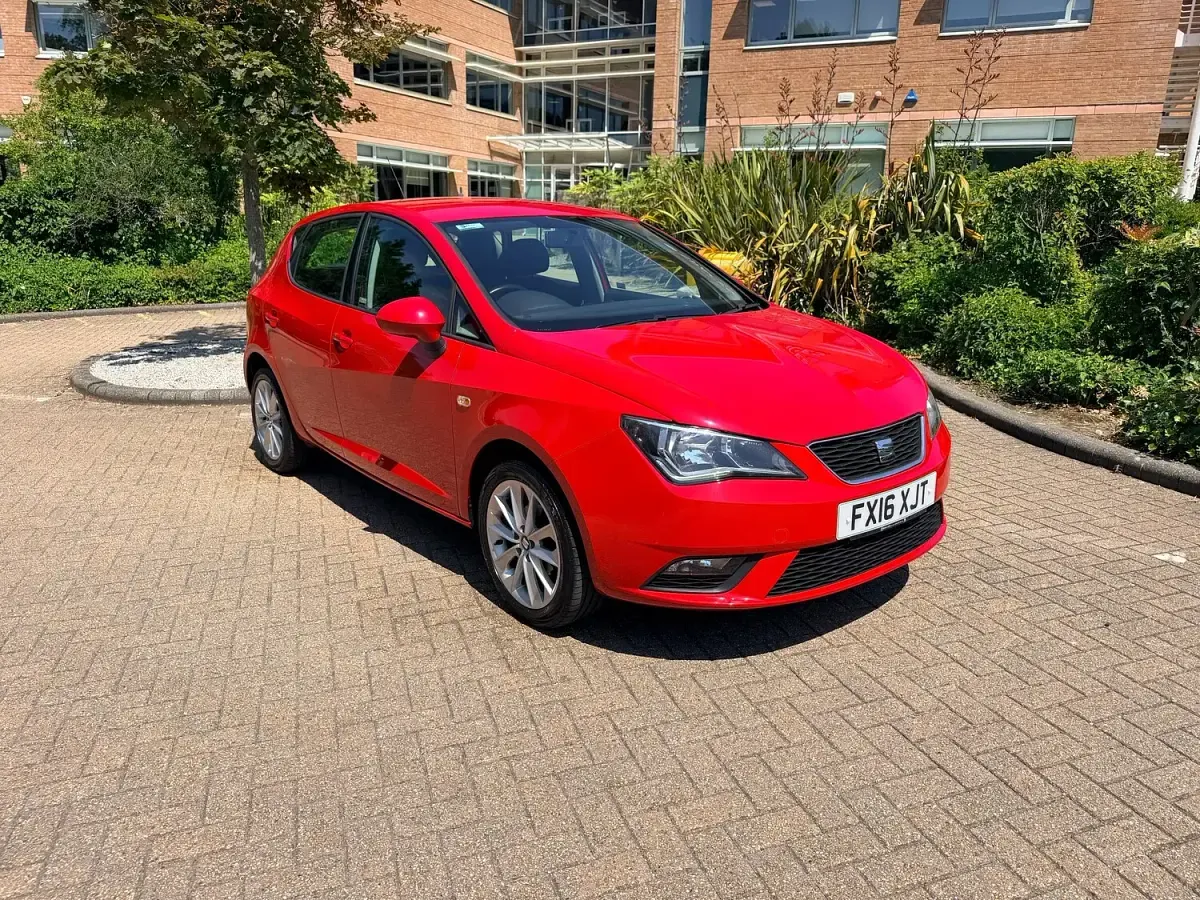 Used Seat Ibiza 75 HP (55 kW) 2016 Red Hatchback