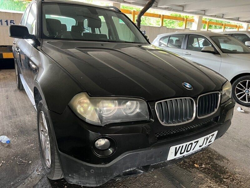 Black Used 2007 BMW X3 SUV | £2,995 (A bit pricey) - Image 1/4