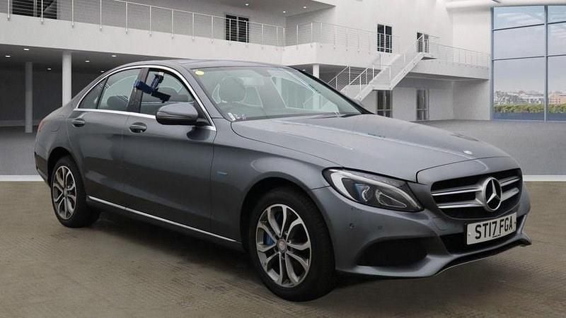 Grey Used 2017 Mercedes C350e Sedan | £10,995 (Fair price) - Image 1/4