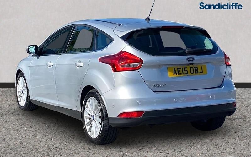 Used Ford Focus Titanium X 120 HP (88 kW) 2017 Silver Hatchback