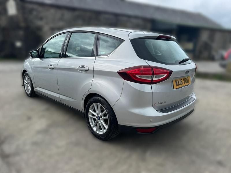 Used Ford C-MAX Zetec 120 HP (88 kW) 2016 Silver MPV