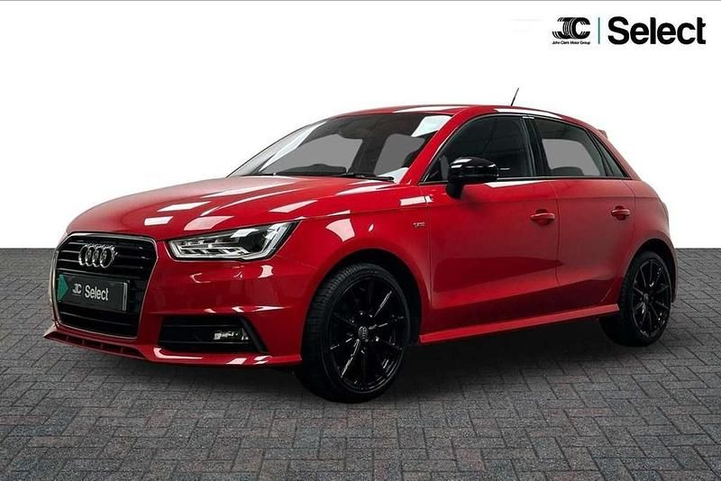 Begagnad Audi A1 S-Line 123 HK (90 kW) 2018 Röd Halvkombi