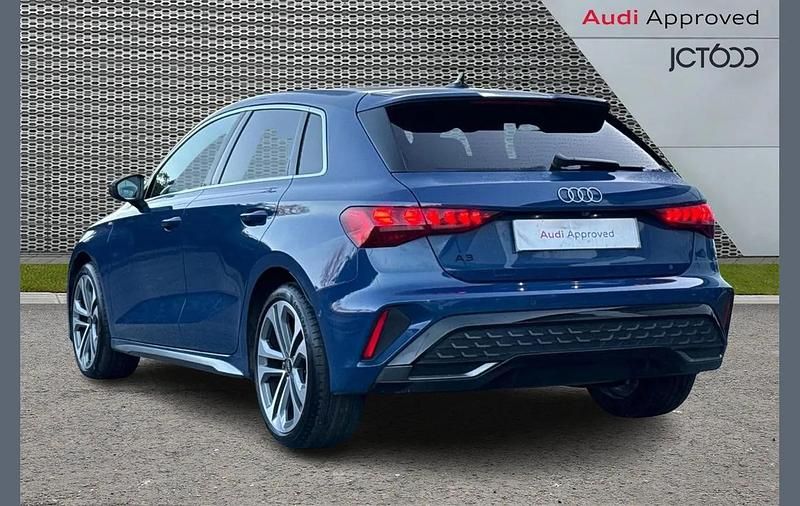 Used Audi A3 S-Line 147 HP (108 kW) 2025 Blue Hatchback