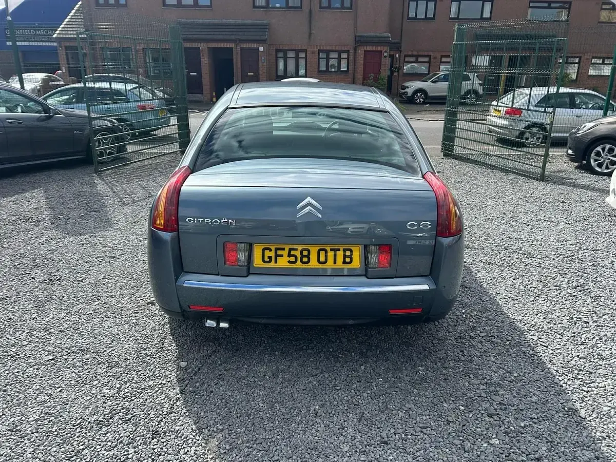 Used Citroën C6 204 HP (150 kW) 2008 Grey Sedan