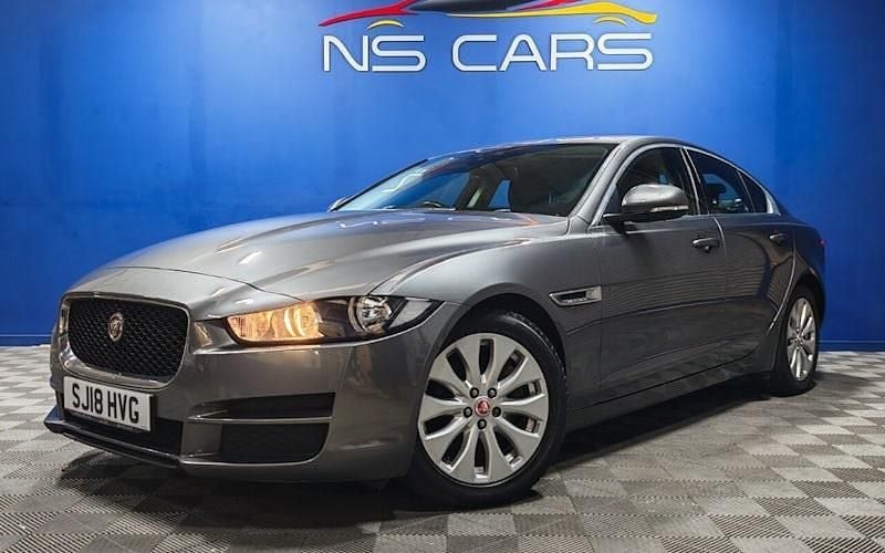 Grey Used 2018 Jaguar XE Prestige Sedan | £8,899 (Good price) - Image 1/4
