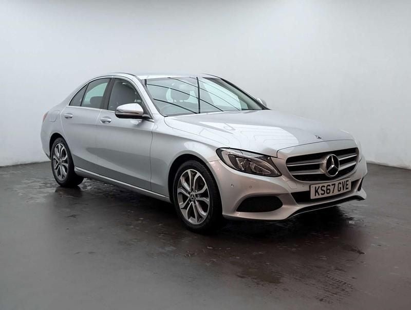 Used Mercedes C220 170 HP (125 kW) 2016 Silver Sedan