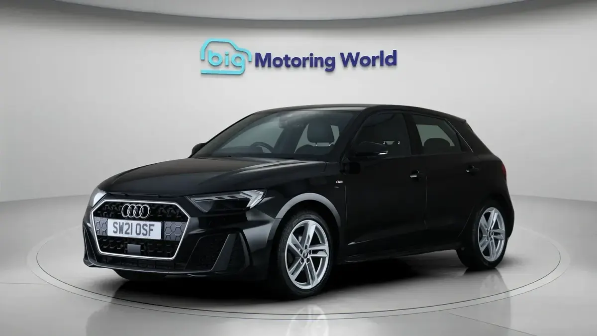 Used Audi A1 Sportback S-Line 95 HP (69 kW) 2021 Black Hatchback