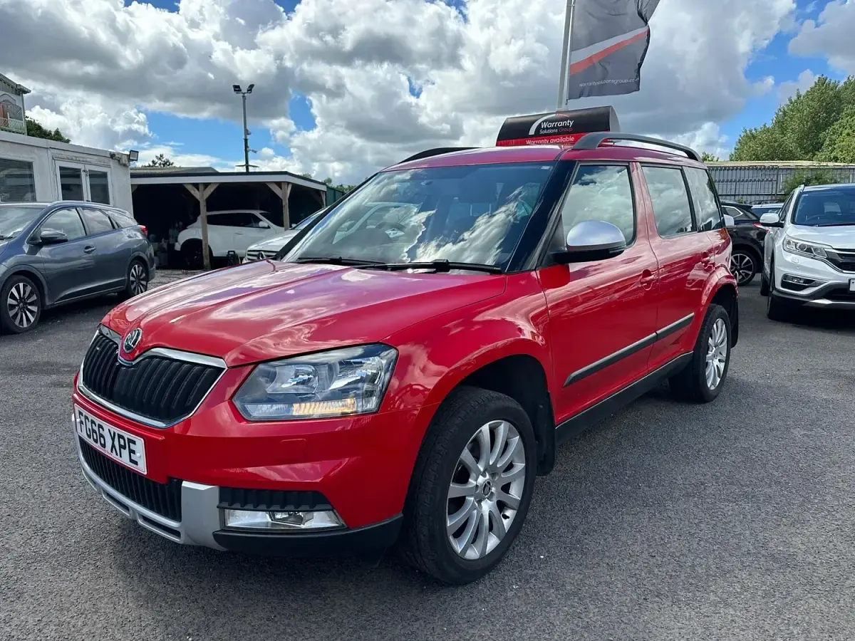 Used Skoda Yeti SE 2016 Red SUV
