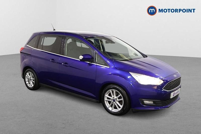 Blue Used 2017 Ford Grand C-Max Zetec MPV | £10,049 (Fair price) - Image 1/4