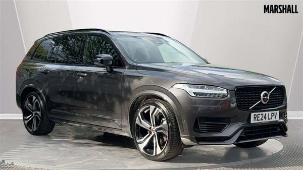 Special metallic platinum grey Used 2024 Volvo XC90 Ultimate SUV | £52,703 (Fair price) - Image 1/4