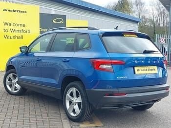 Used Skoda Karoq SE 115 HP (84 kW) 2020 Blue SUV