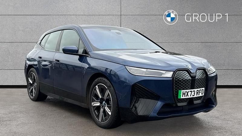 Blue Used 2023 BMW iX M Sport SUV | £35,675 (Good price) - Image 1/4